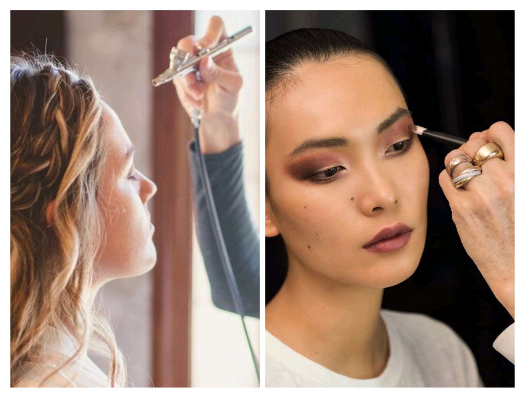 Airbrush makeup vs traditional makeup,Best makeup techniques for clients,Airbrush makeup for brides,Traditional makeup for dry skin,Long-lasting makeup application,Airbrush foundation benefits,Traditional foundation vs airbrush foundation