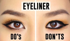 Eyeliner mistakes,Common eyeliner errors,Eyeliner tips,How to apply eyeliner,Perfect eyeliner technique,Eyeliner mistakes to avoid,Makeup artist eyeliner tips